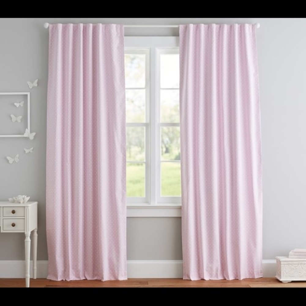 Pottery Barn Kids blackout curtain panels (4)